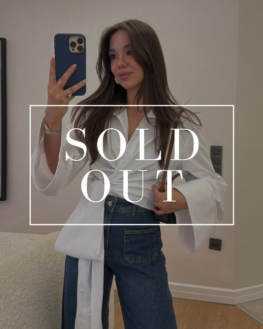 White Side Knot Wrap Top | توب ابيض ناعم بقصة لف وربطة جانبية