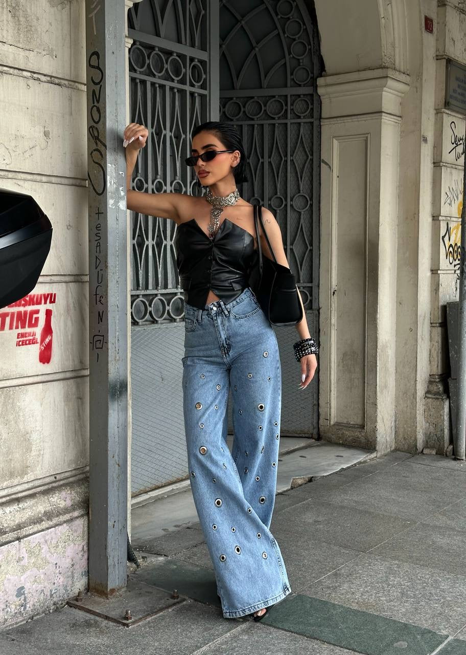 Stylish Denim Jeans|بنطلون جينز ترندي