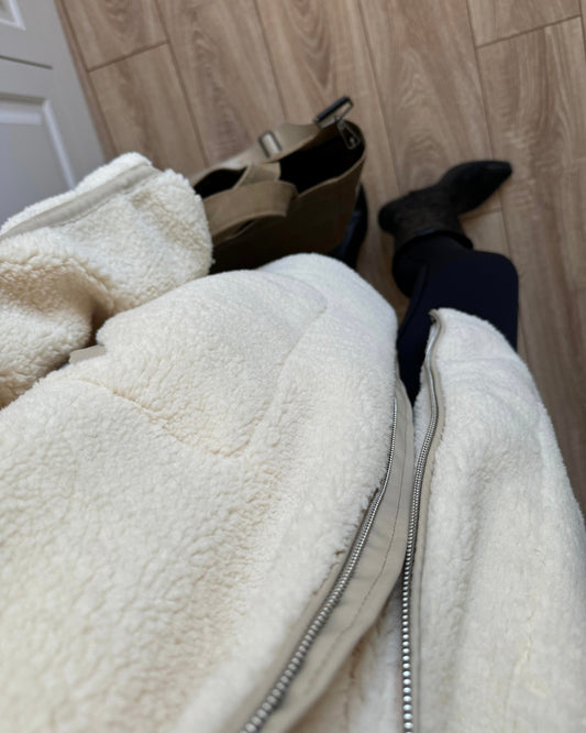 Cozy Sherpa Jacket | جاكيت فرو شيربا