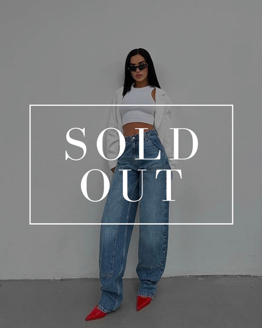 Vintage Cargo Wide Leg Denim Jeans | كارجو جينز فينتج واسع الأرجل