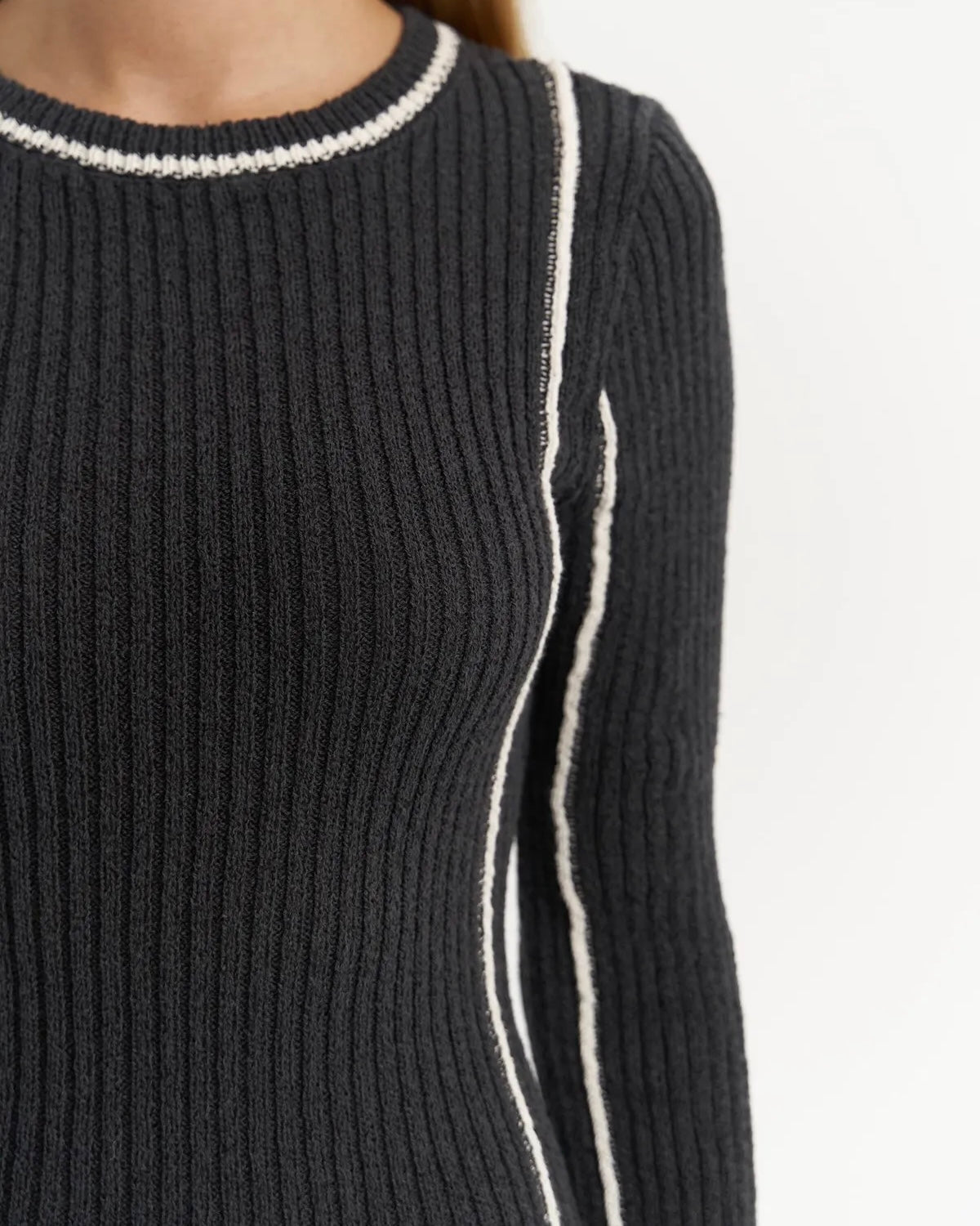 Stripe Detailed Dress