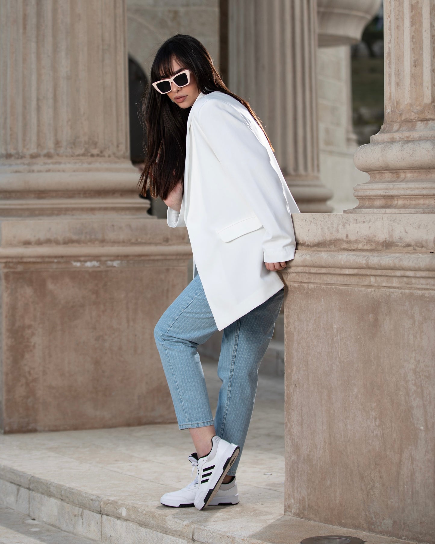 White Blazer
