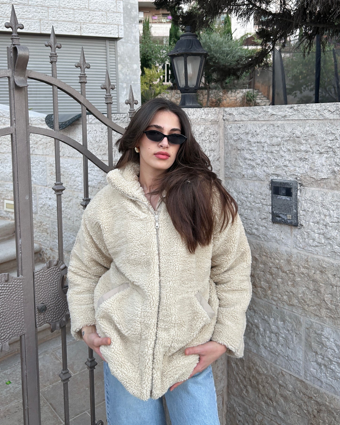 Cozy Sherpa Jacket | جاكيت فرو شيربا