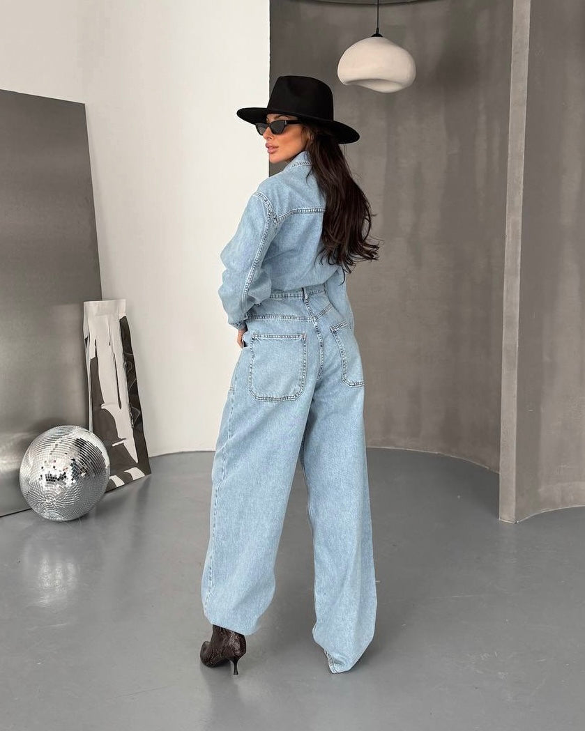 Denim Jumpsuit | أفرهول جينز