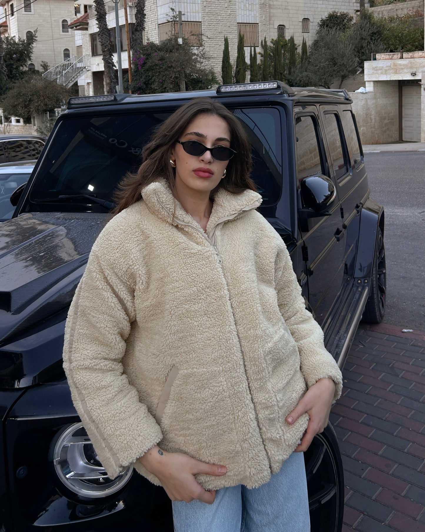 Cozy Sherpa Jacket | جاكيت فرو شيربا