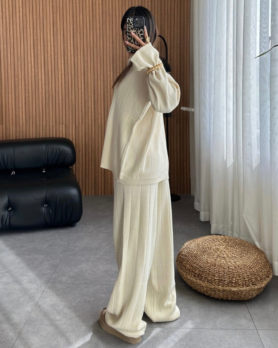 Cozy Beige Set | طقم بيج دافئ ومريح