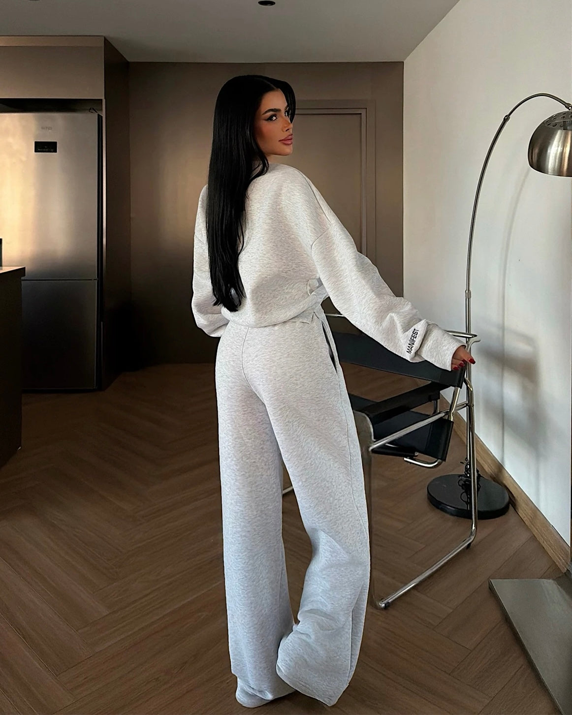 Manifest Grey Two-Piece Set