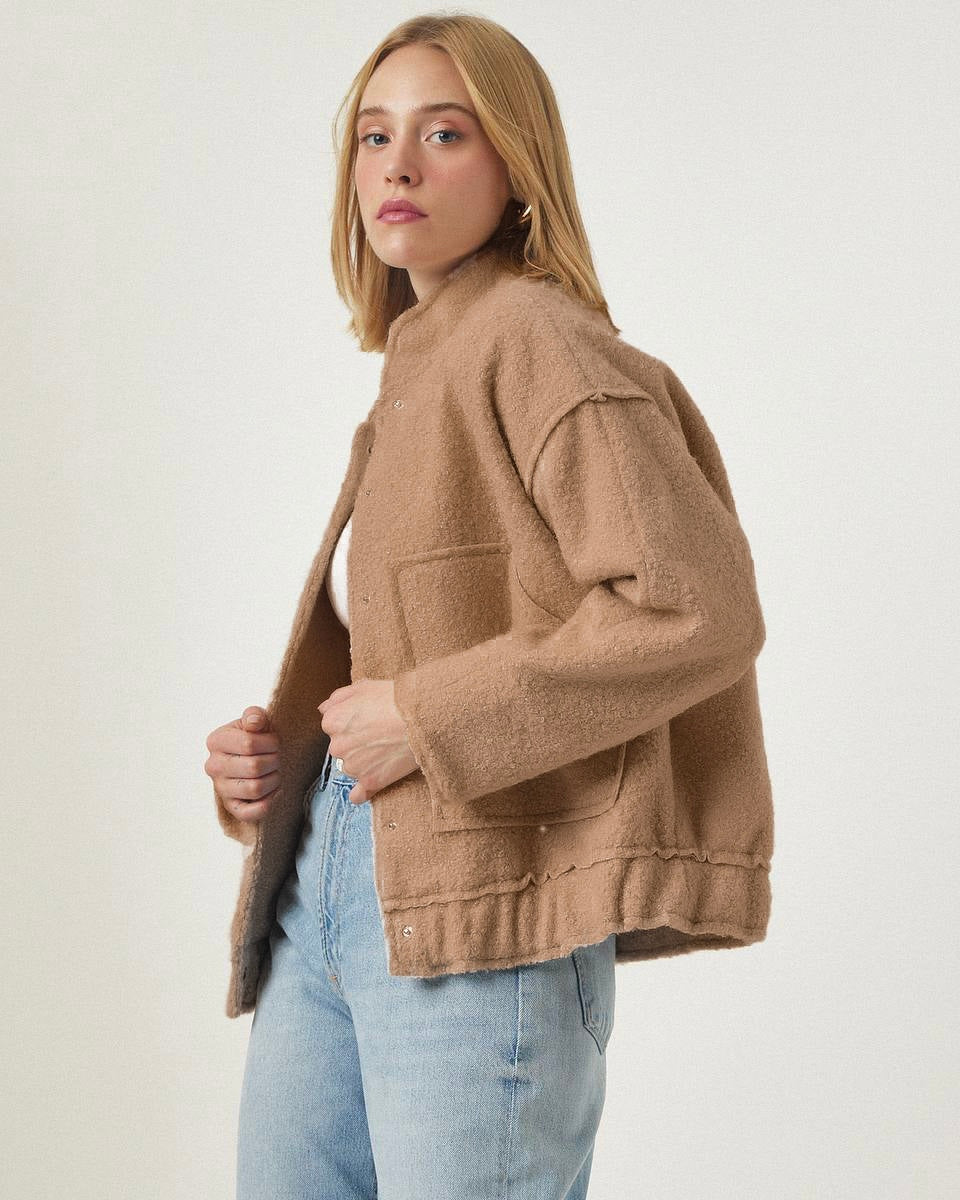 Caramel Teddy Jacket