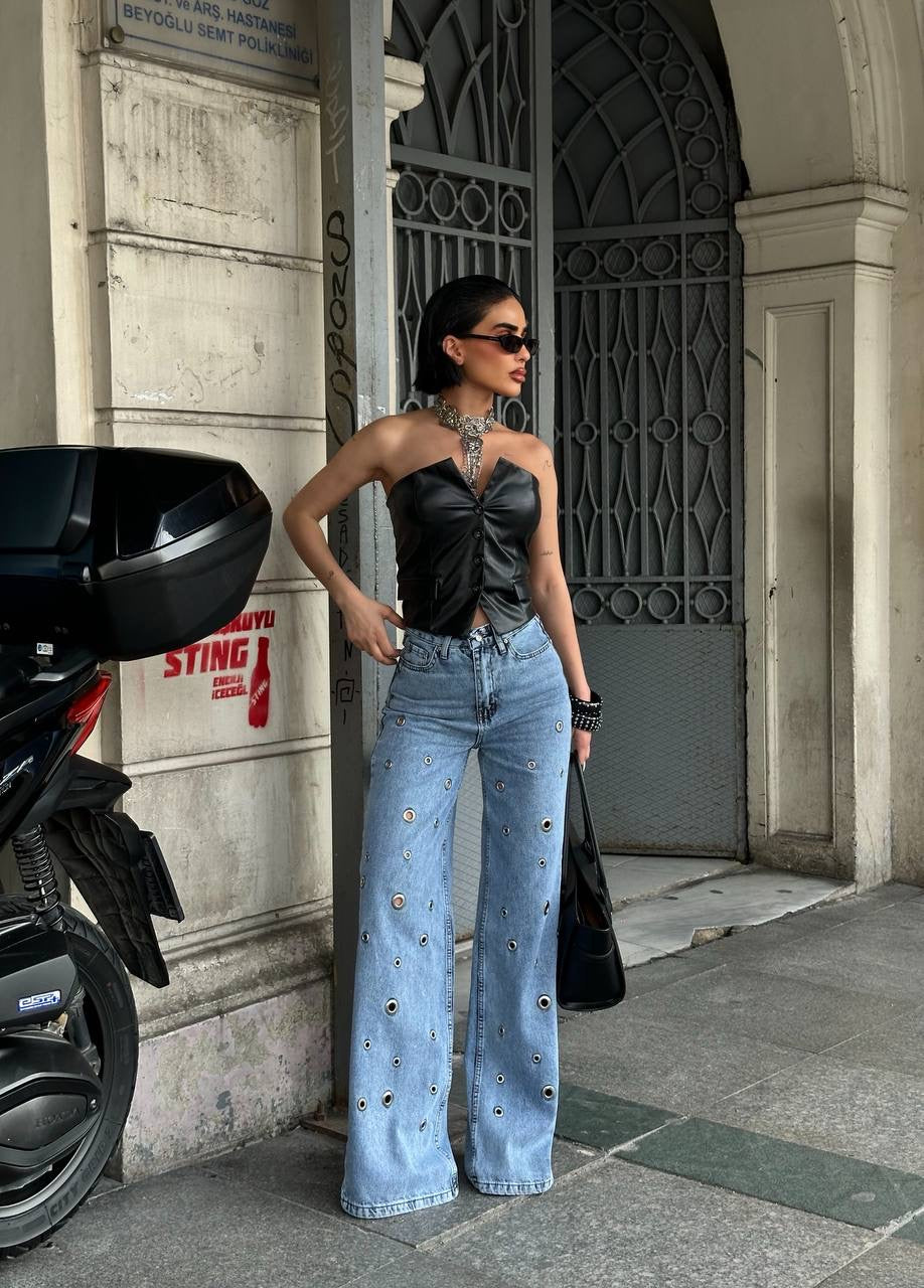 Stylish Denim Jeans|بنطلون جينز ترندي