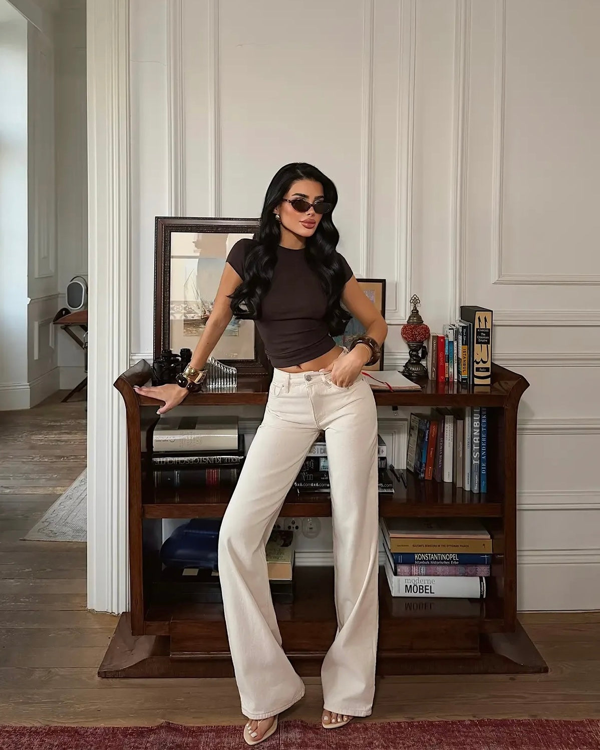 Beige Jeans | بنطلون بيج