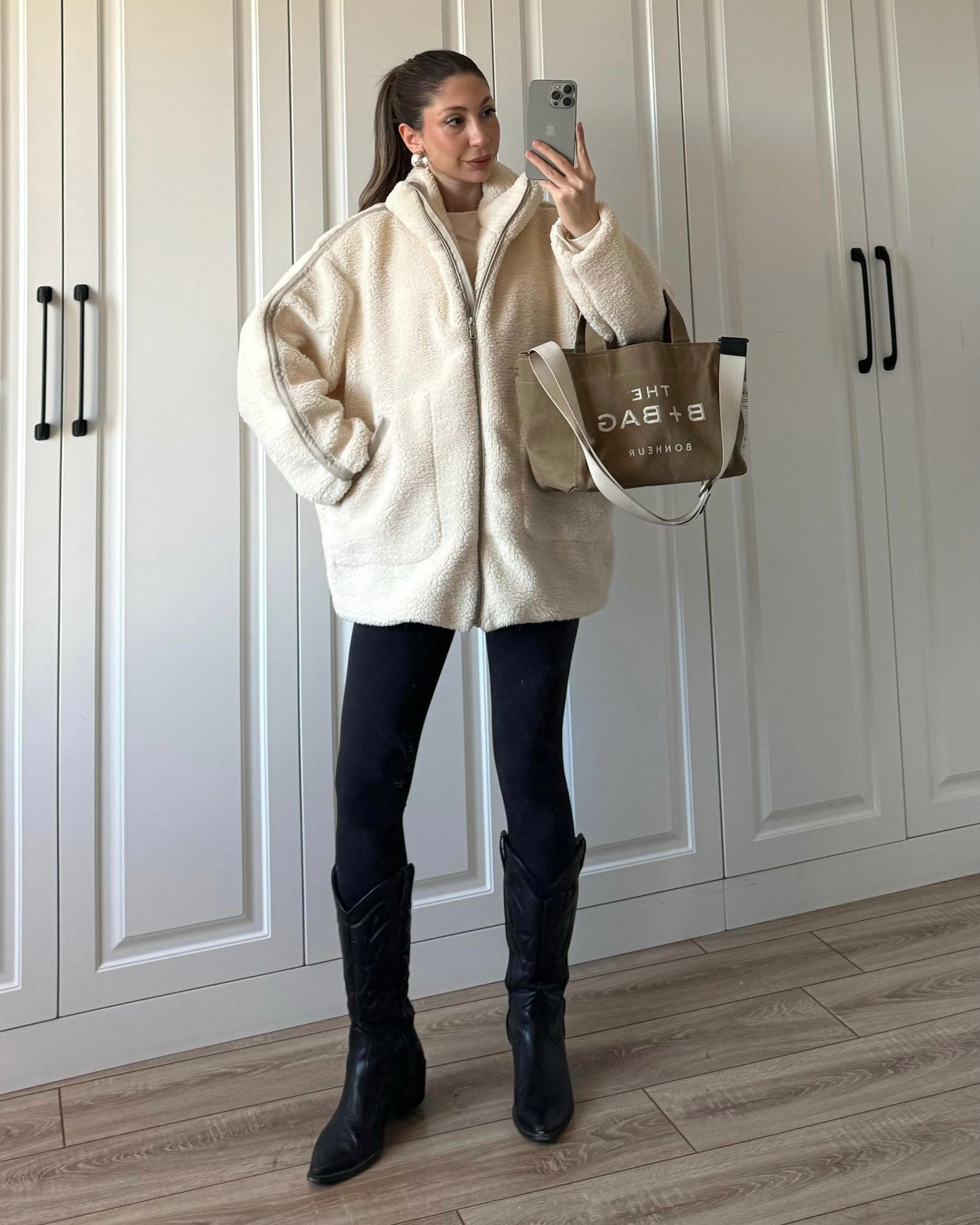 Cozy Sherpa Jacket | جاكيت فرو شيربا