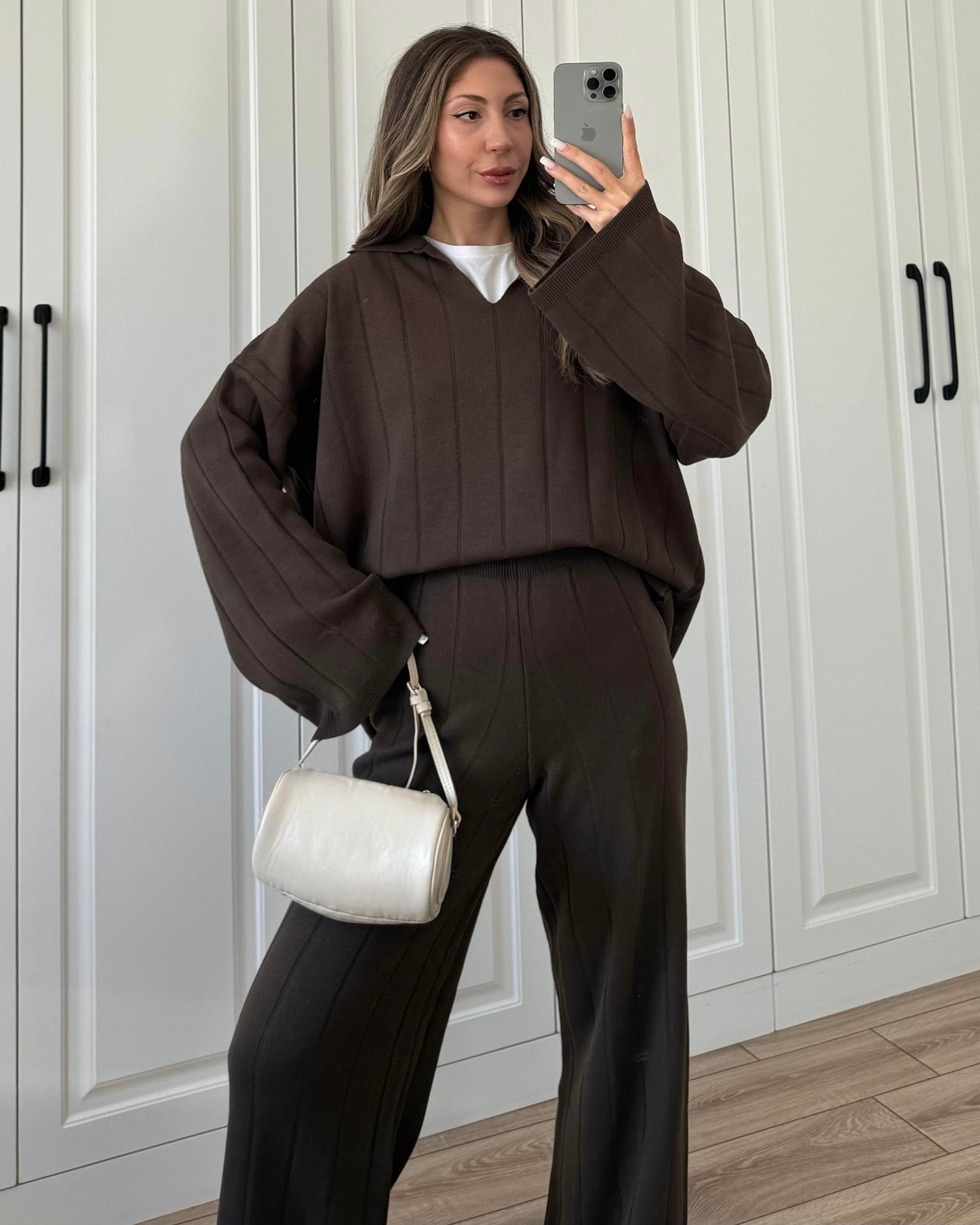 Cozy Brown Set | طقم بني دافئ ومريح