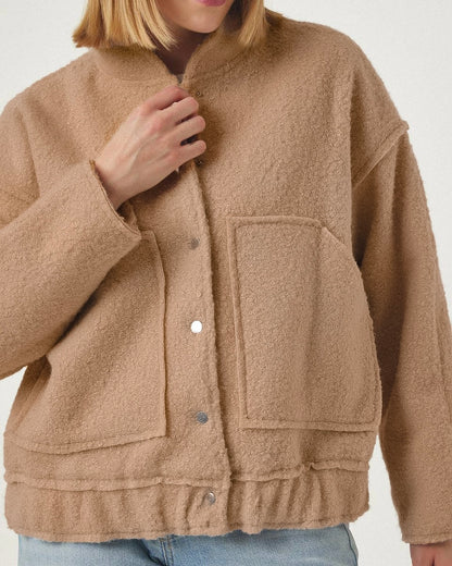 Caramel Teddy Jacket