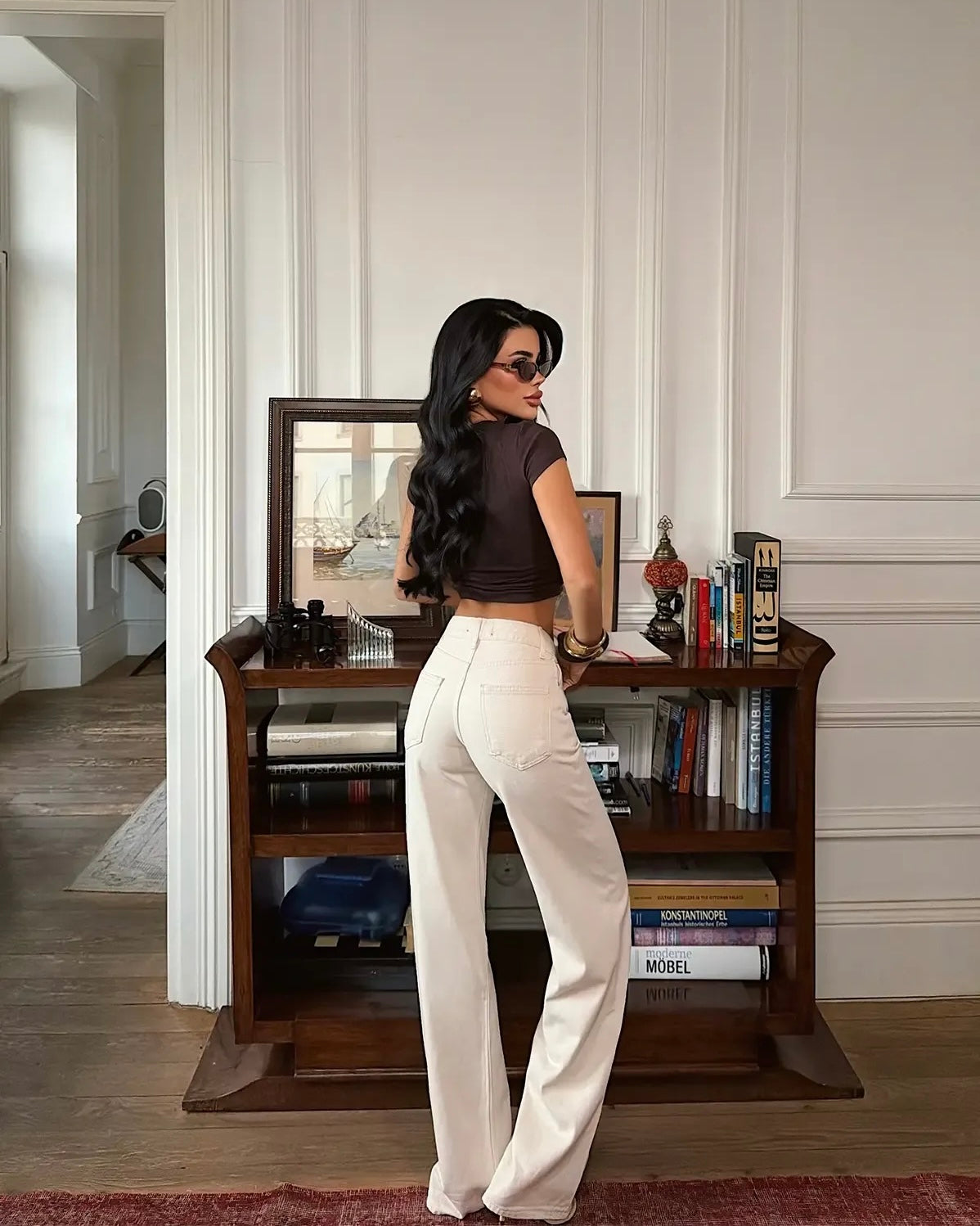 Beige Jeans | بنطلون بيج