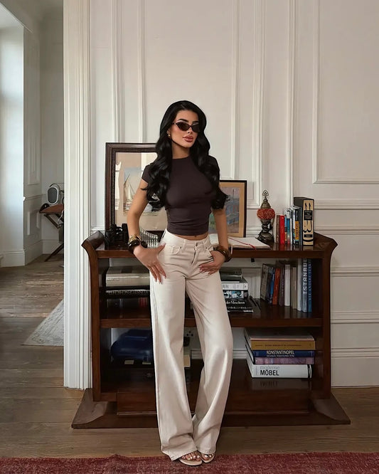 Beige Jeans | بنطلون بيج
