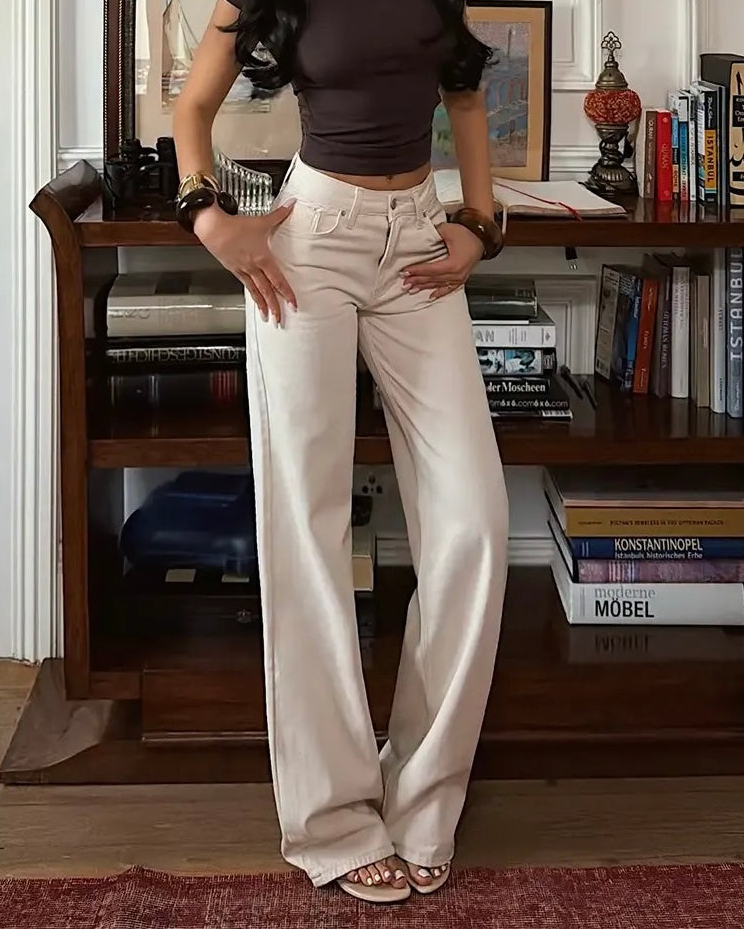 Beige Jeans | بنطلون بيج