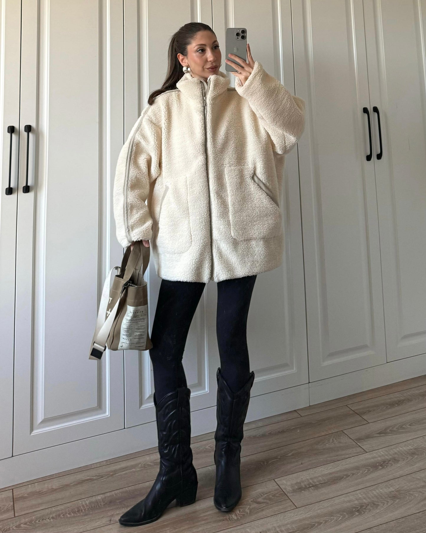 Cozy Sherpa Jacket | جاكيت فرو شيربا