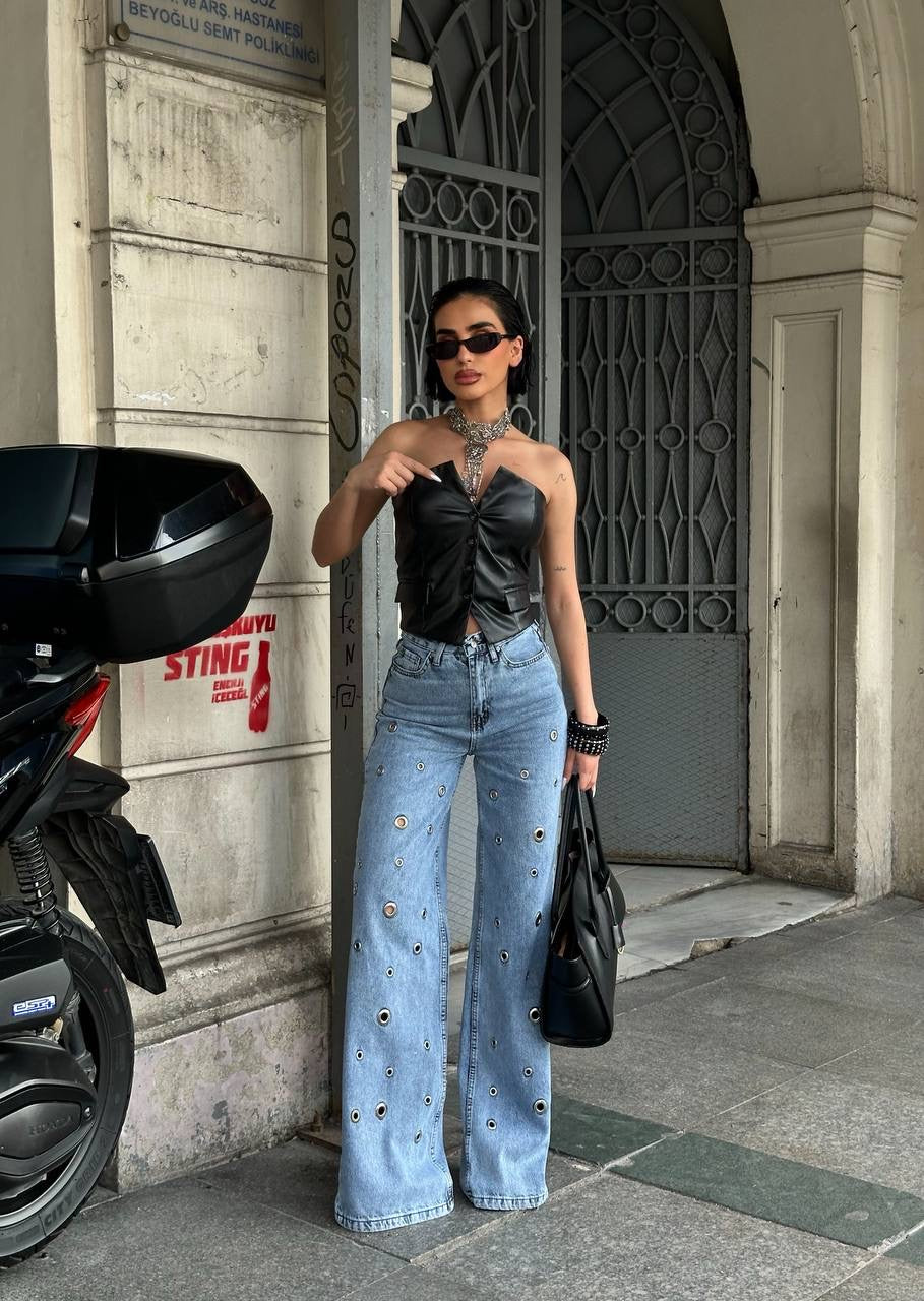 Stylish Denim Jeans|بنطلون جينز ترندي