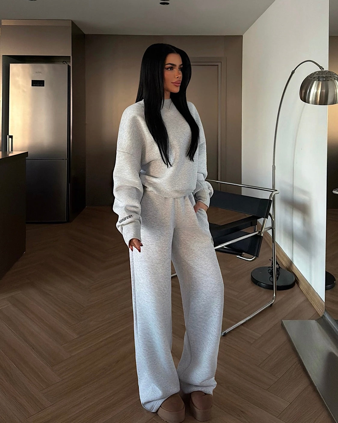 Manifest Grey Two-Piece Set