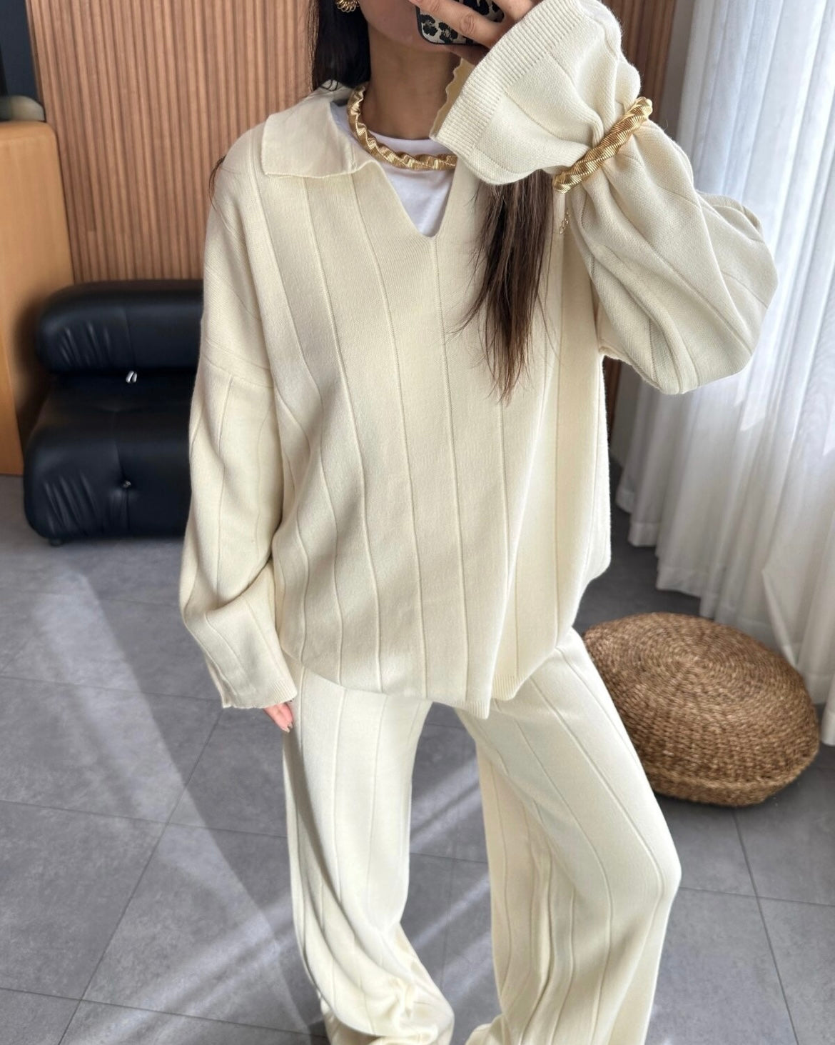 Cozy Beige Set | طقم بيج دافئ ومريح