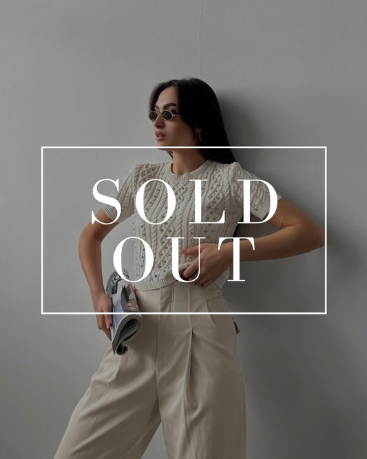 טופ סריג בצבע בז' ריינסטון