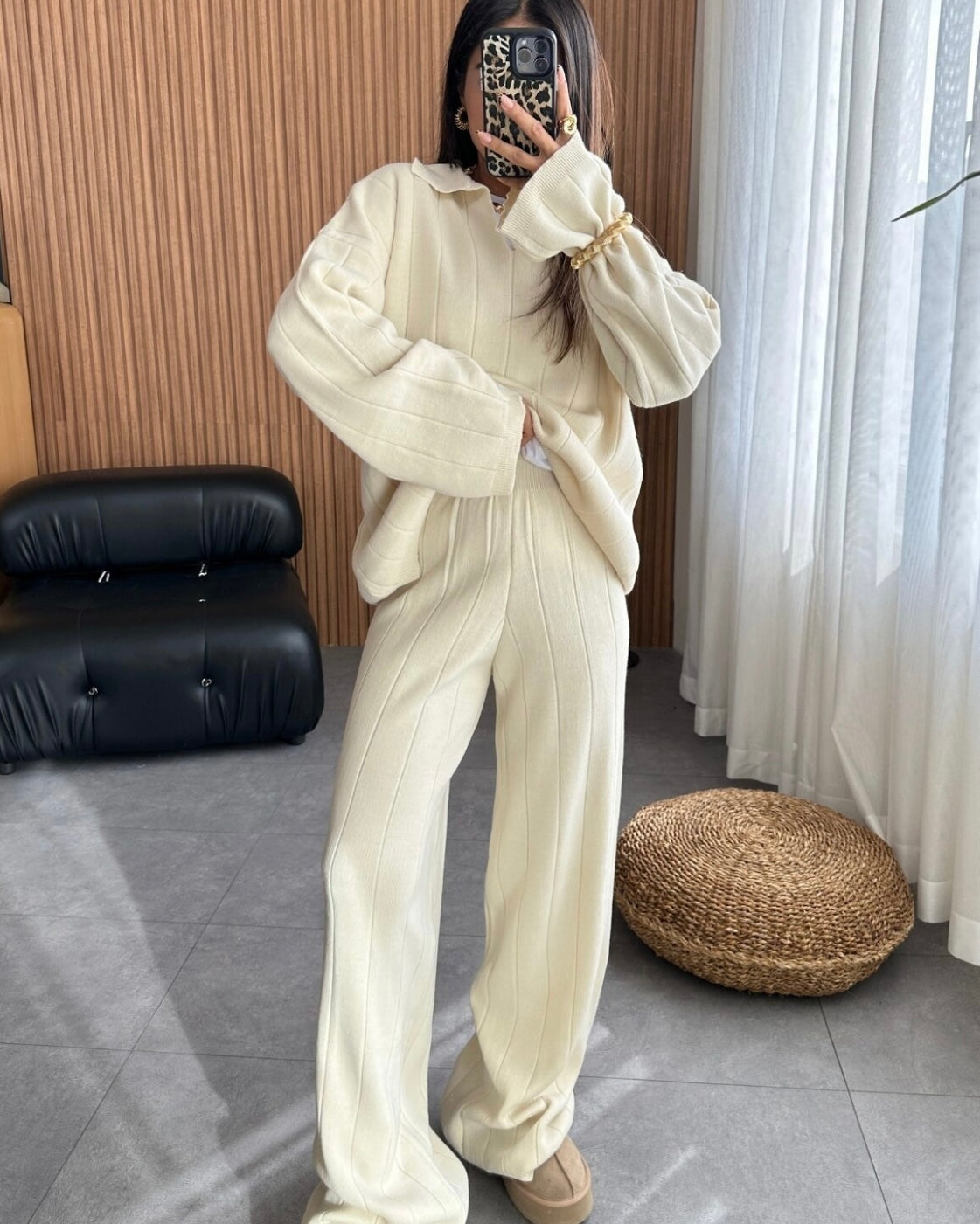 Cozy Beige Set | طقم بيج دافئ ومريح