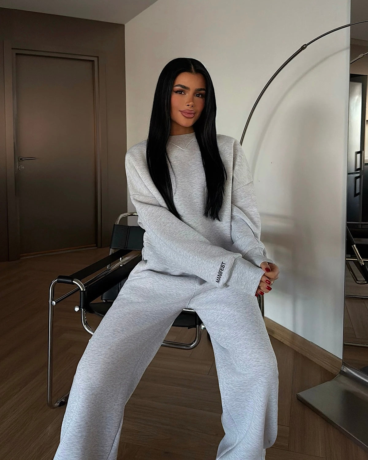 Manifest Grey Two-Piece Set